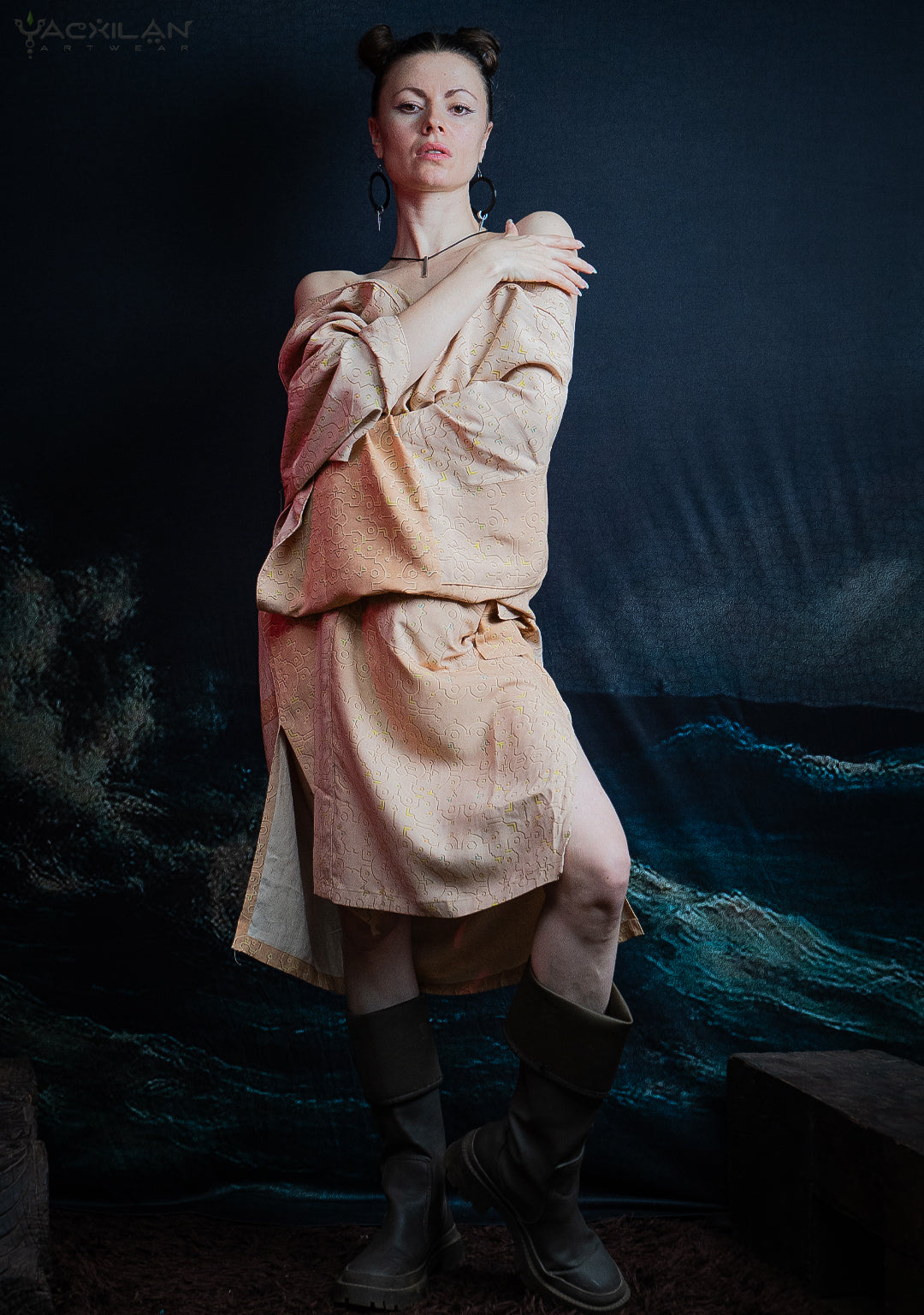 Classic Kimono / Chinese Silk - REBIRTH OF IKARO Whitesands